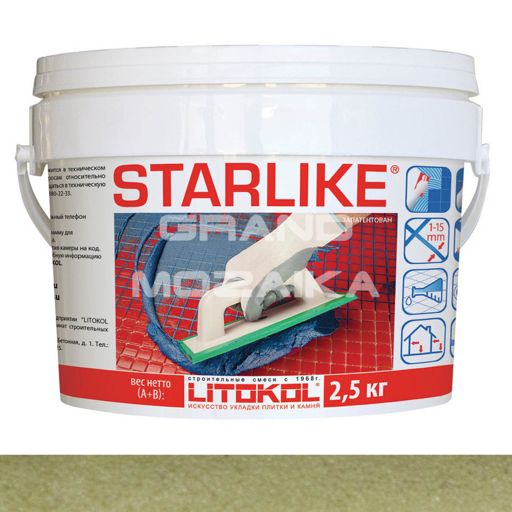 Затирка LITOCHROM S C.440 2.5 серия Starlike