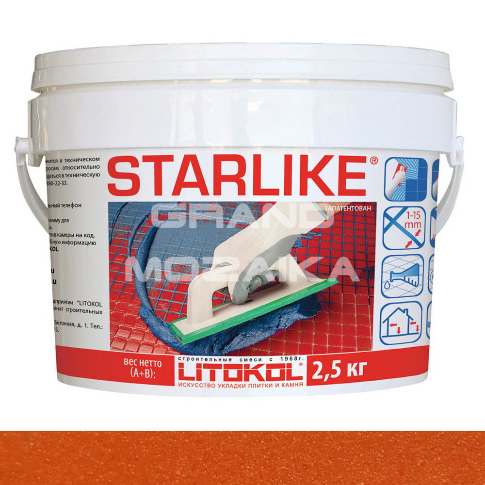 Затирка LITOCHROM S C.460 2.5 серия Starlike