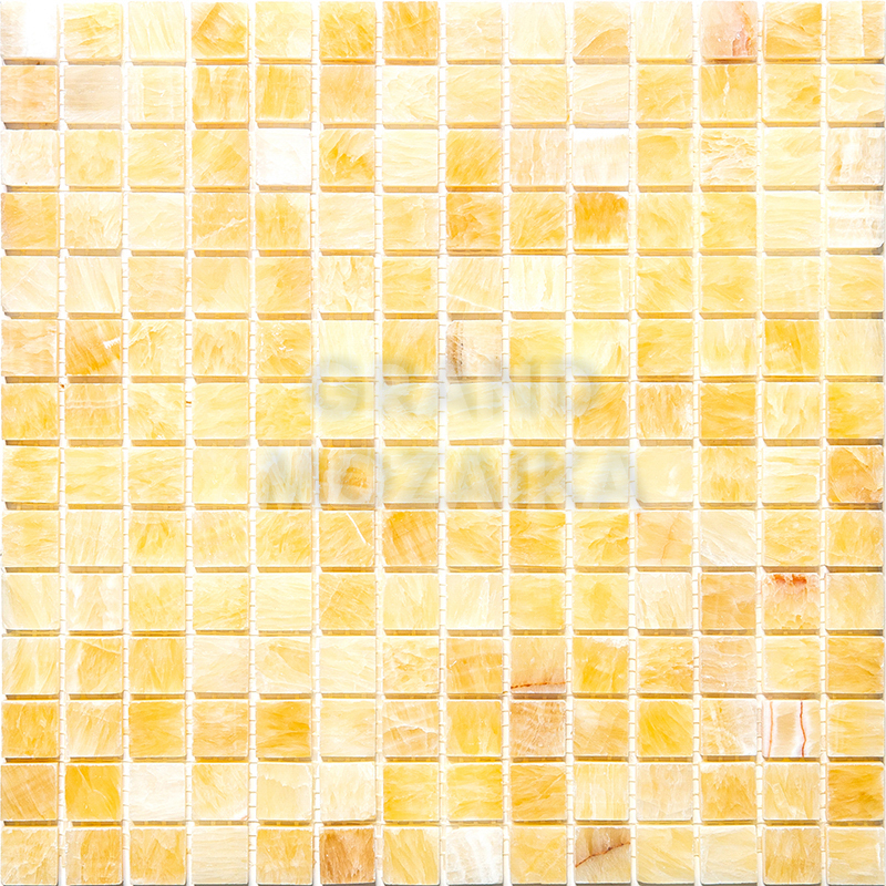Мозаика 7M073-20P (Onyx Yellow) серия Adriatica
