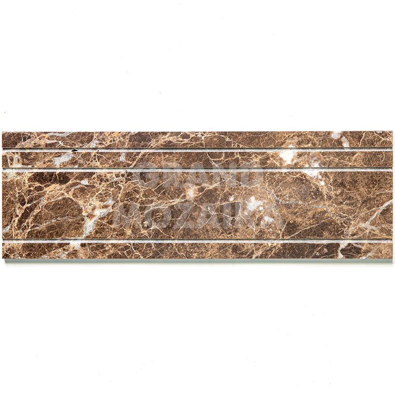 Плинтус B022-3 (Emperador Dark) серия Плинтуса