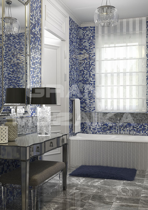 Мозаика ICE-2303 (DH-0003; BSF-003) серия Ice Flowers