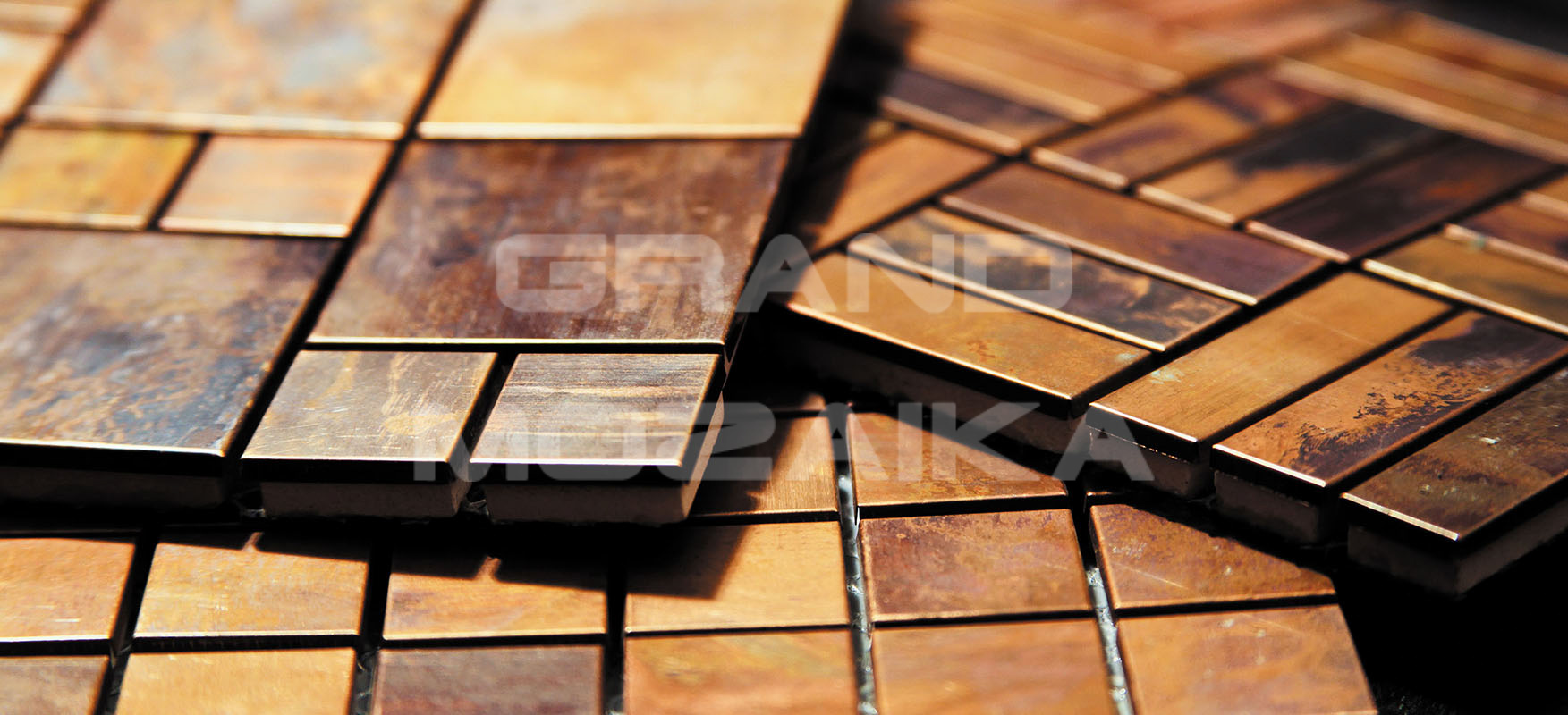 Мозаика MM-01 (GTM-01) серия Metall Mosaic