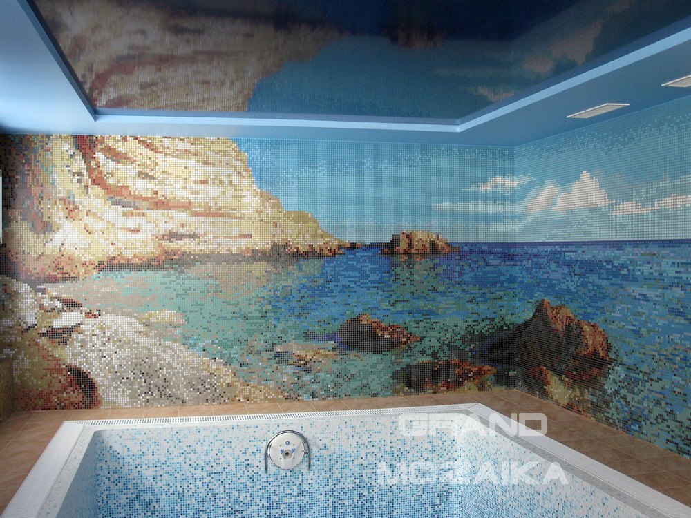 Панно Панно “Море и камни” серия Панно Rose