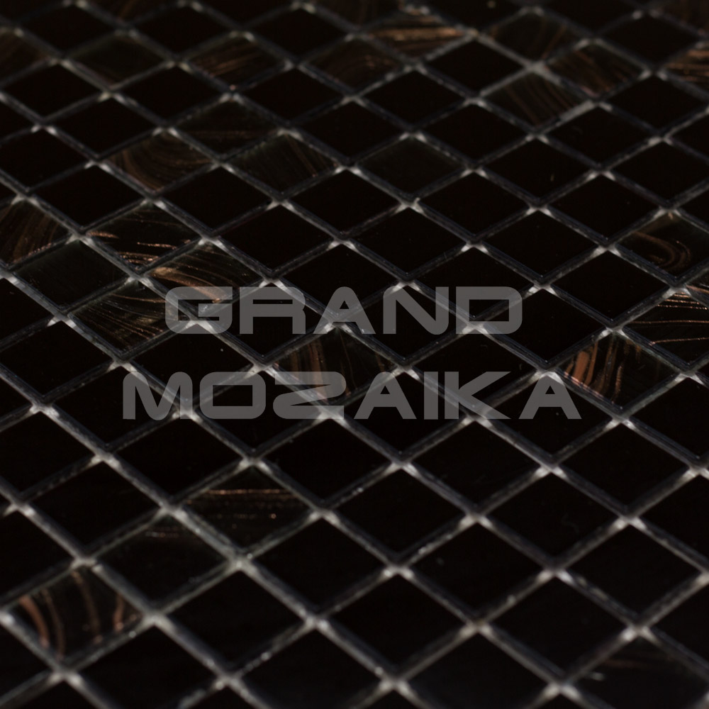 Мозаика BRILLIANT BLACK серия Смеси Rose