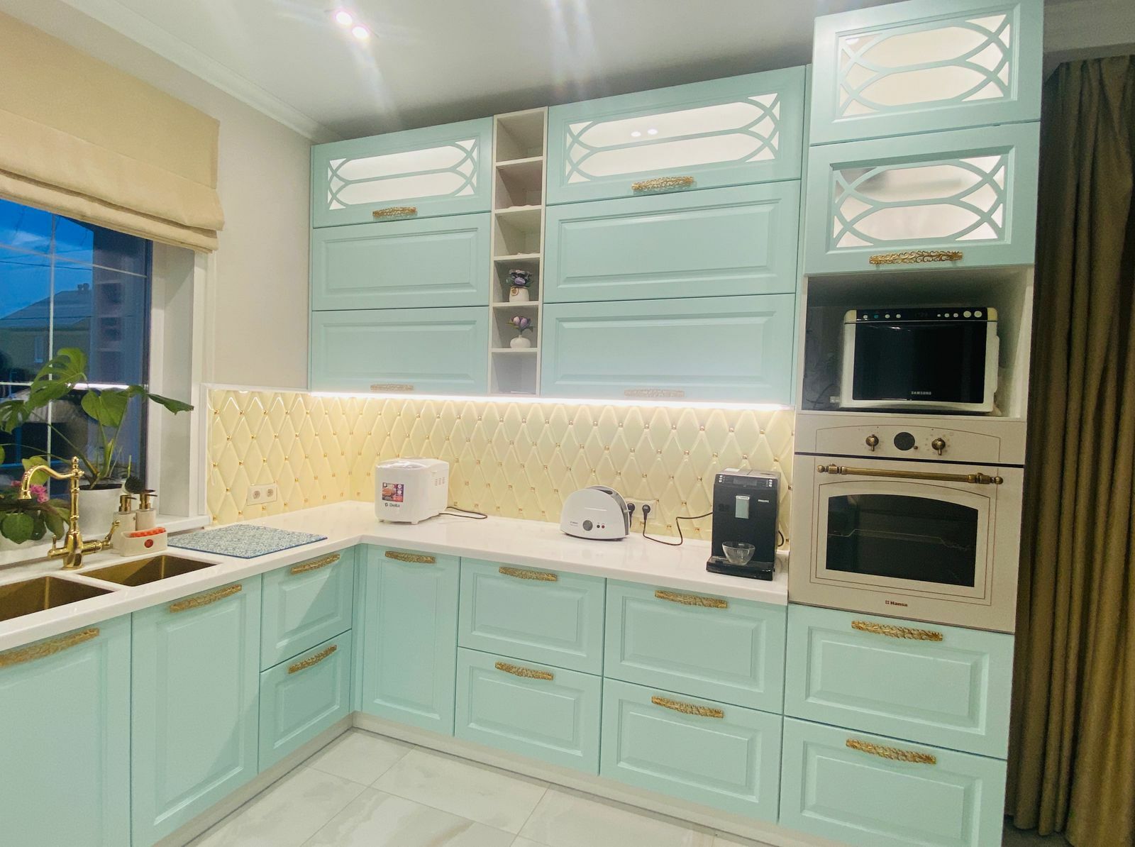 Мозаика TR-1028A+PF08 серия Rombos