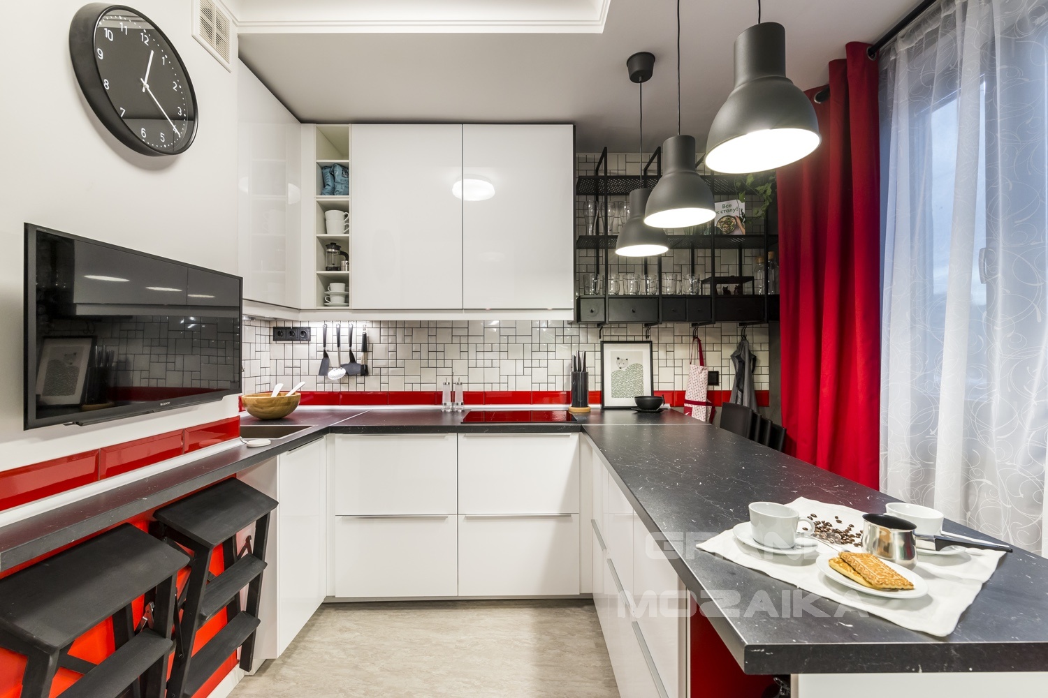 Плитка ROJO BRILLO BISEL серия Fresh