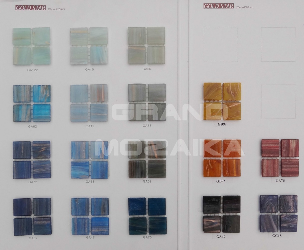 Мозаика GA62 серия Goldstar