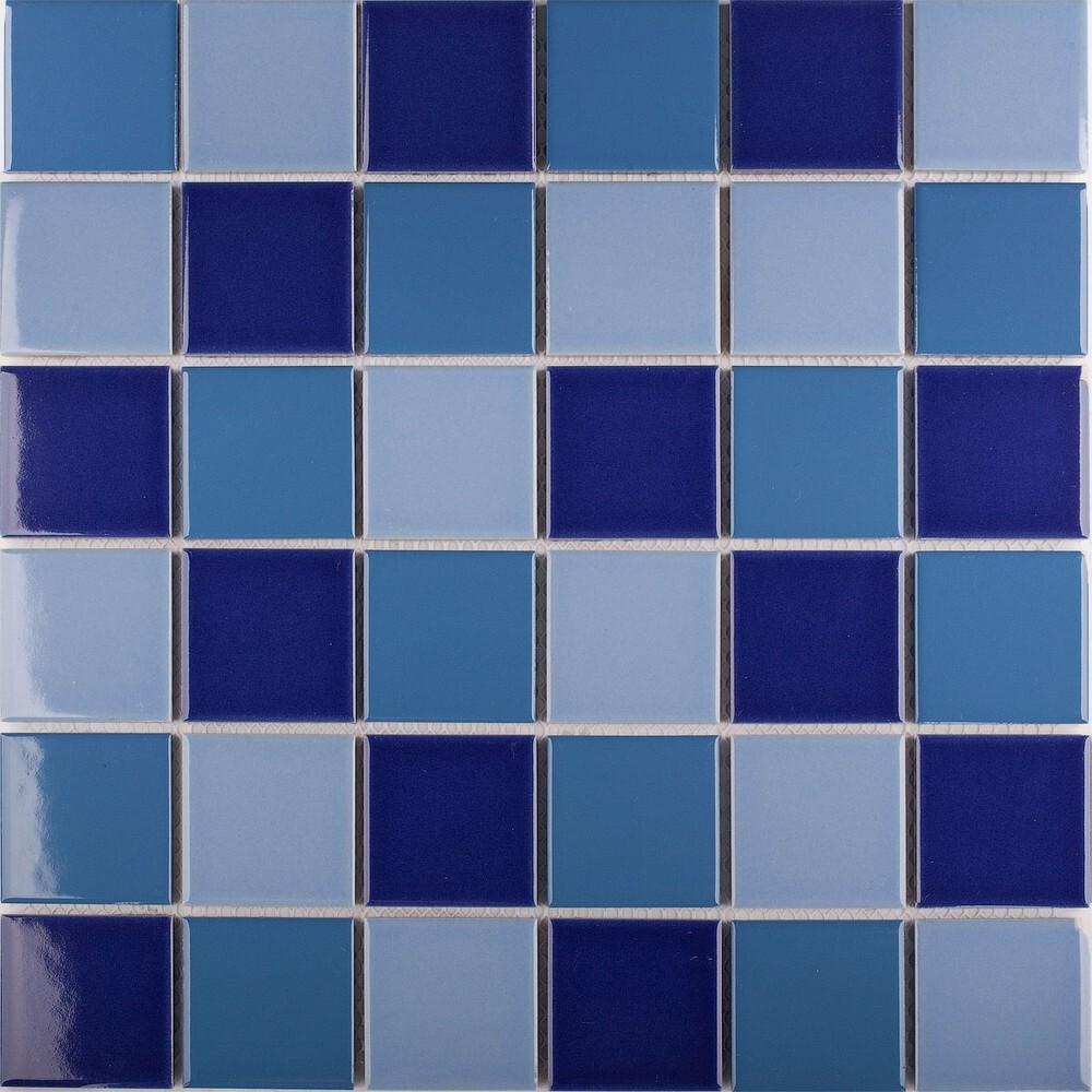 Мозаика Blue Mix Glossy 48x48 (WB52200) серия Homework