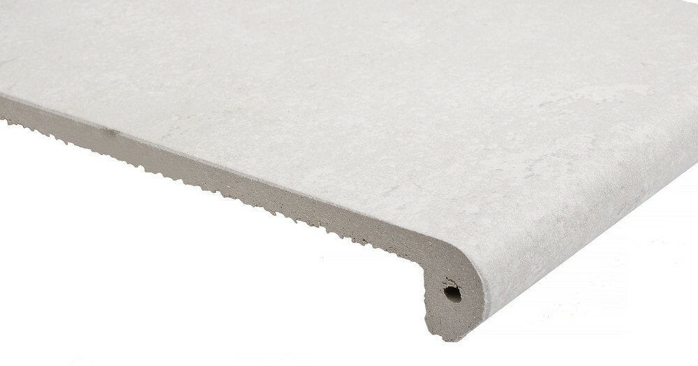 Ступени PELDANO BOSTON WHITE Фронтальная ступень 33X33Х4 серия Boston White