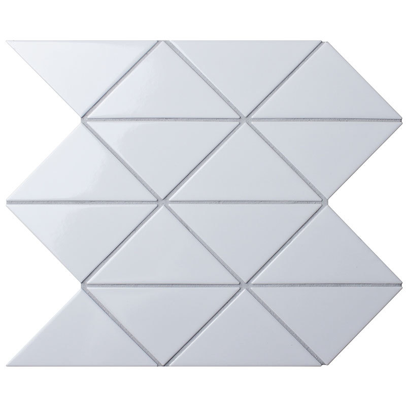 Мозаика Triangolo White Zip Glossy (CZG241B-B) серия Homework