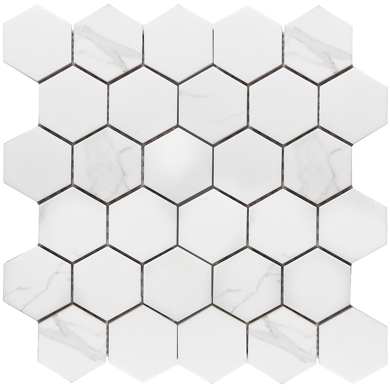 Мозаика Hexagon small Carrara Matt (PMMT83017) серия Homework