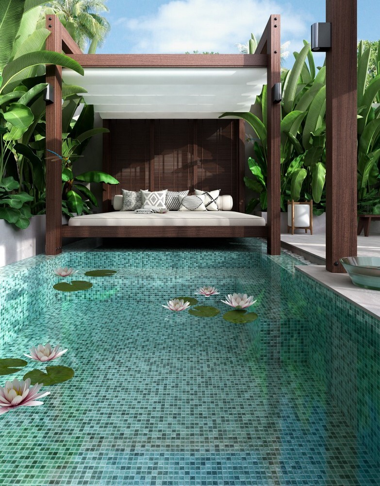 Мозаика Nature Bali №5608 25x25 серия Nature V