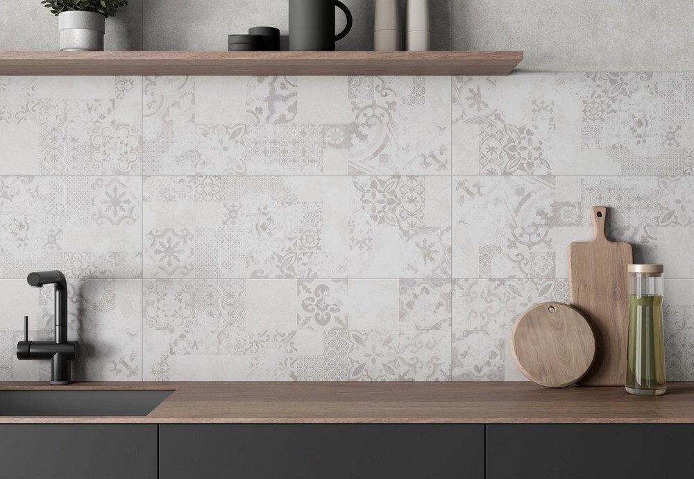 Плитка ODEON GRIS DECOR 30х90 серия Odeon