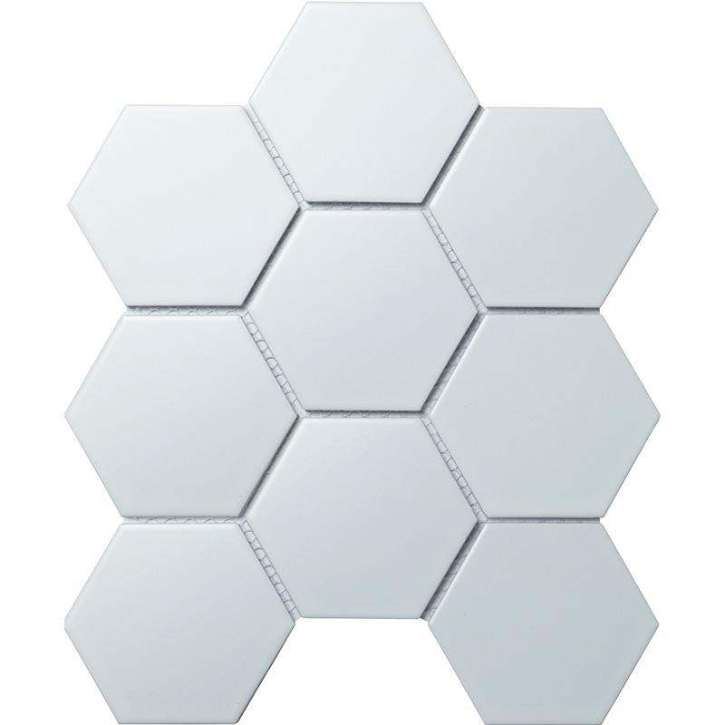 Мозаика Hexagon big White Matt (SBH1005) серия Homework