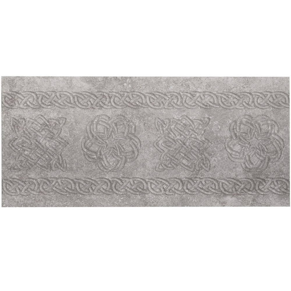 Подступенок STONE GRIS Декор подступенник 15x33 серия Stone V