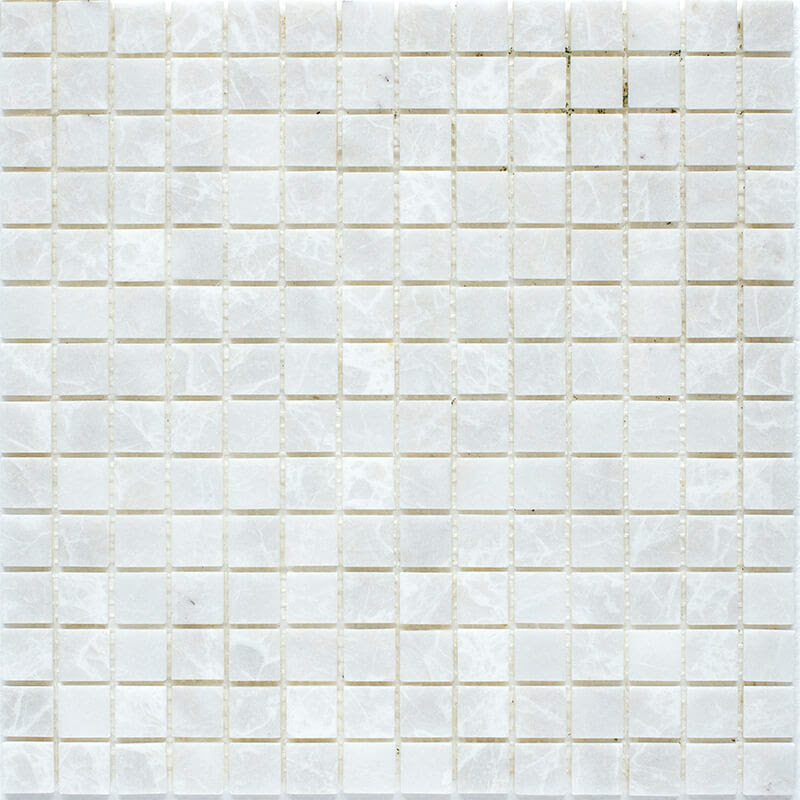 Мозаика White Polished 20X20 серия Wild Stone