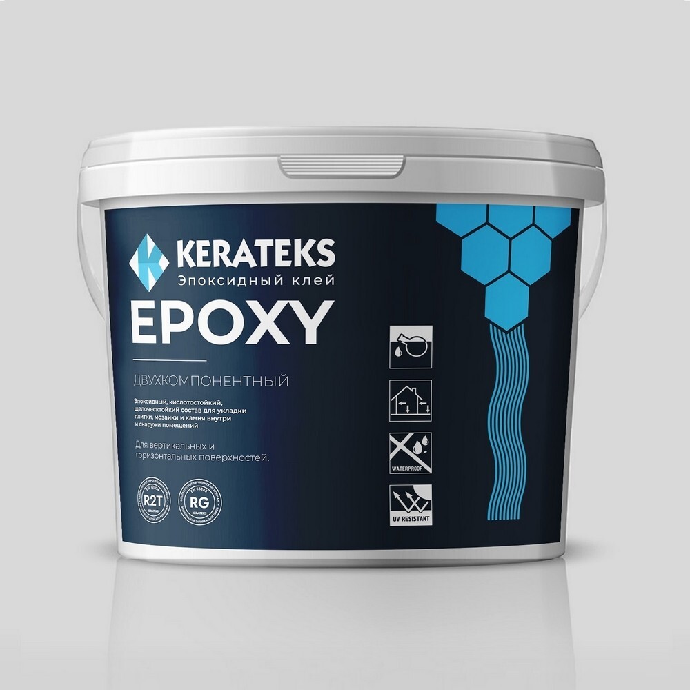 Клей Kerateks Epoxy, 5 кг серия Клеи Kerateks