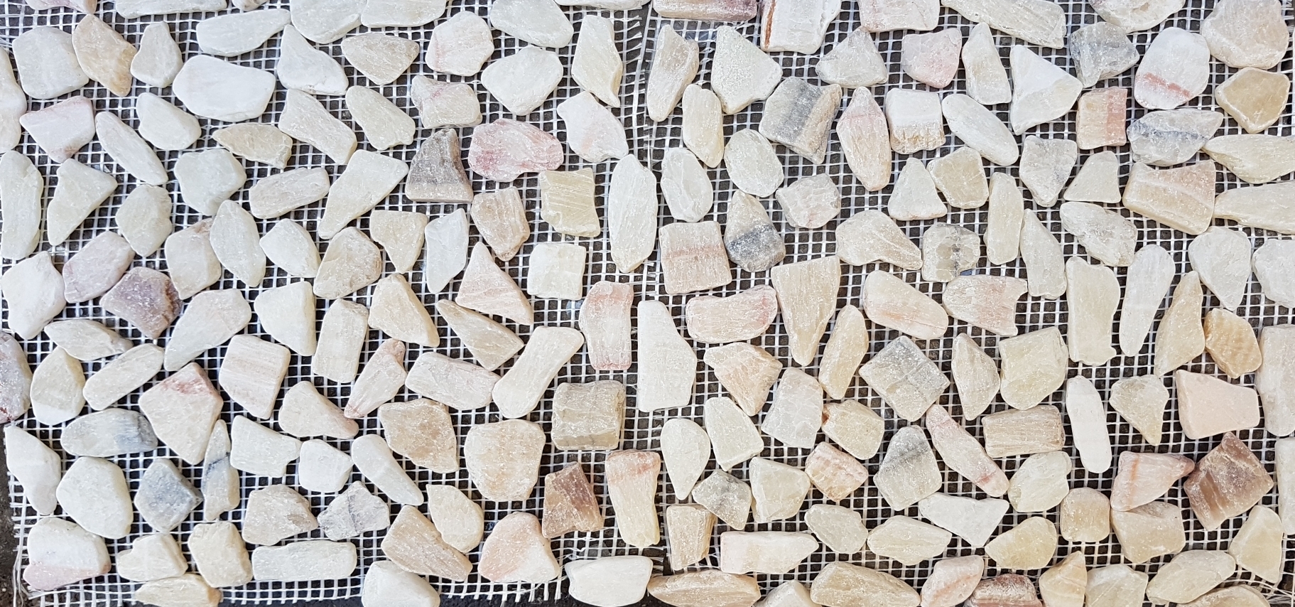 Мозаика 052364P MS7012 S ОНИКС песочный треугольный серия Nature