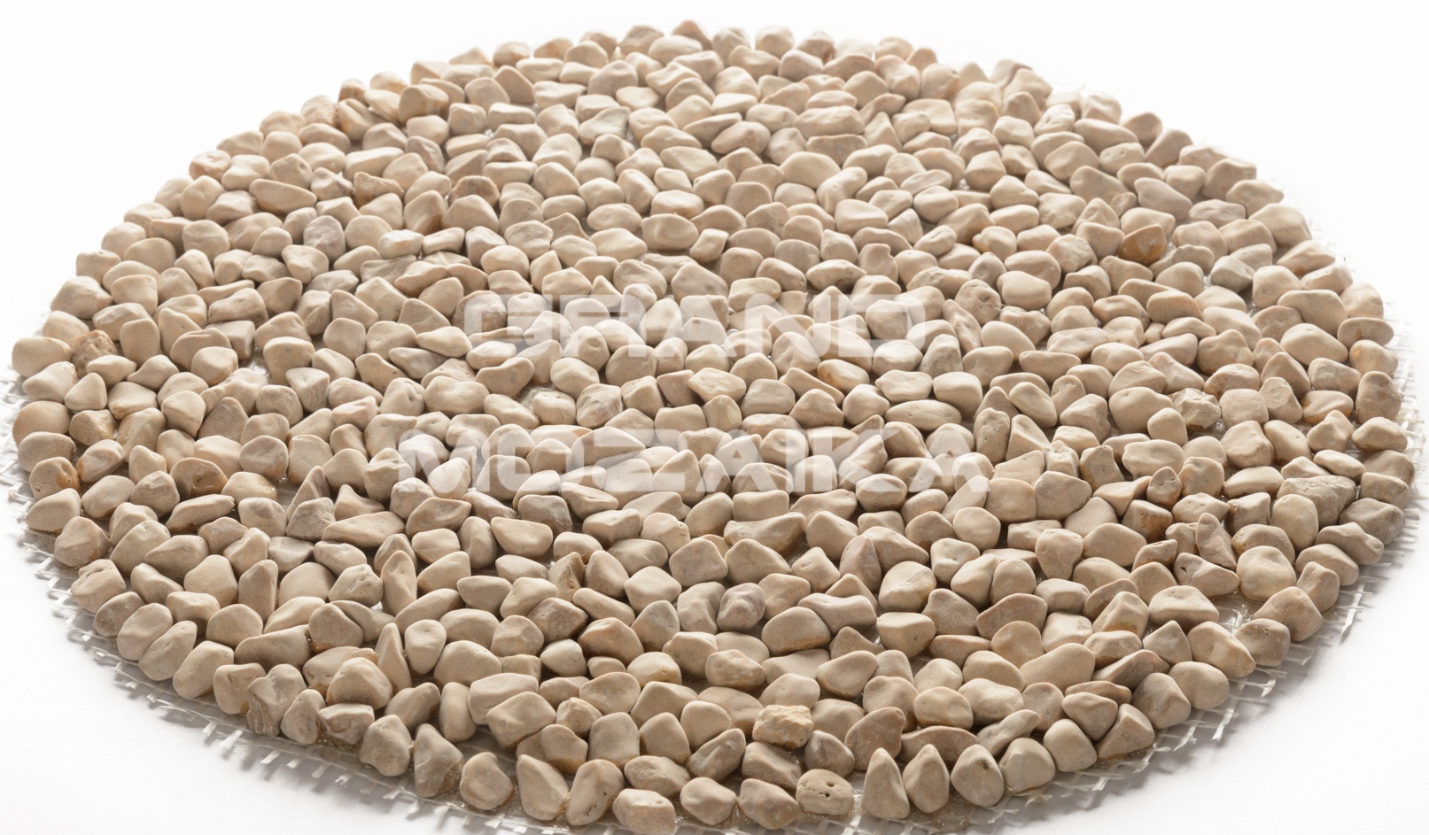 Мозаика 052356 MS5006 ГАЛЬКА песочная НА КРУГЕ серия Nature