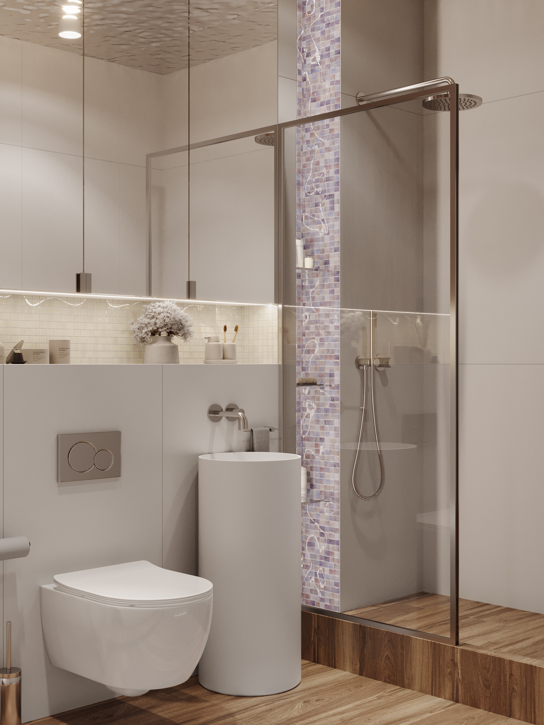 Плитка Studio Light grey polish 60*120 серия Porcelain Tile Stone