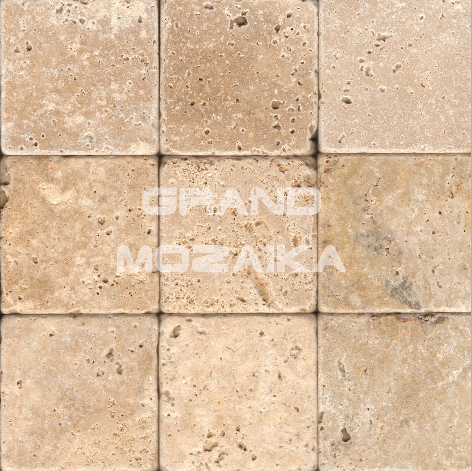 Плитка Плитка PROVANCE 10X10, незаполненный травертин серия Provance Rustic