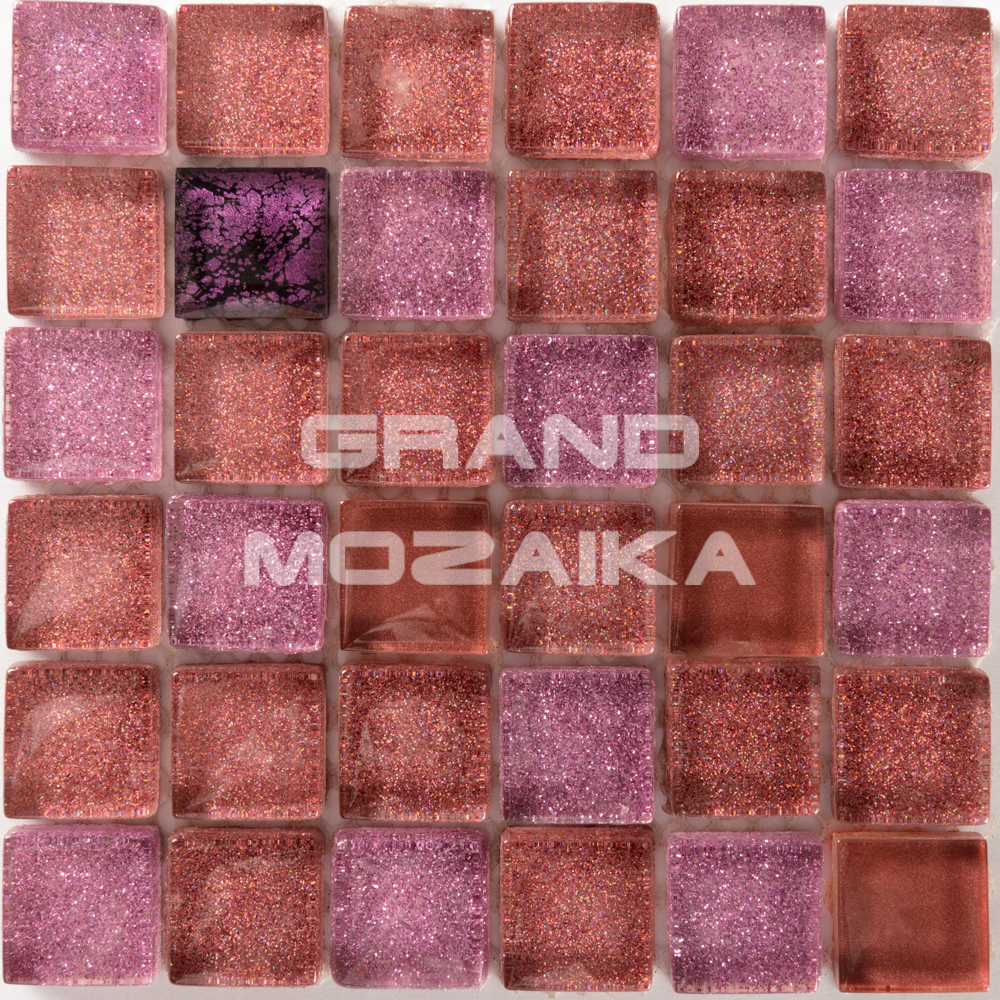 Мозаика Satin Rose серия Glass