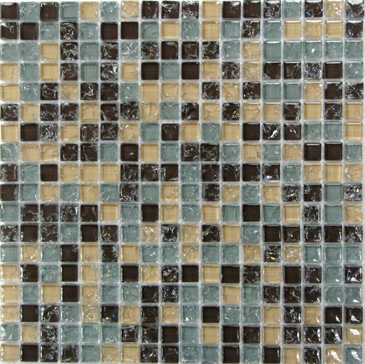 Мозаика Strike Grey серия Glass