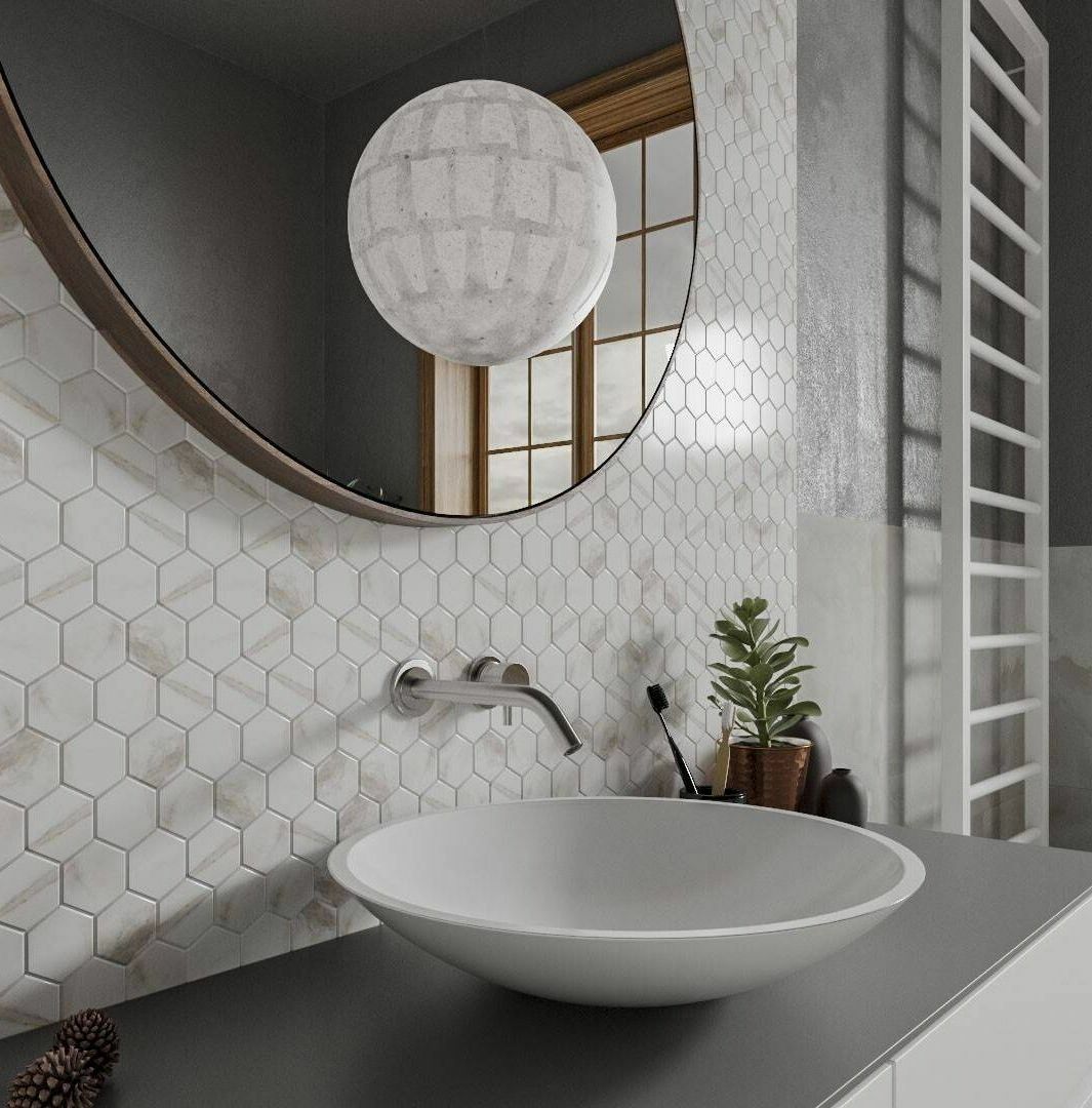 Мозаика SOTA STATUARIO серия Orro Ceramics