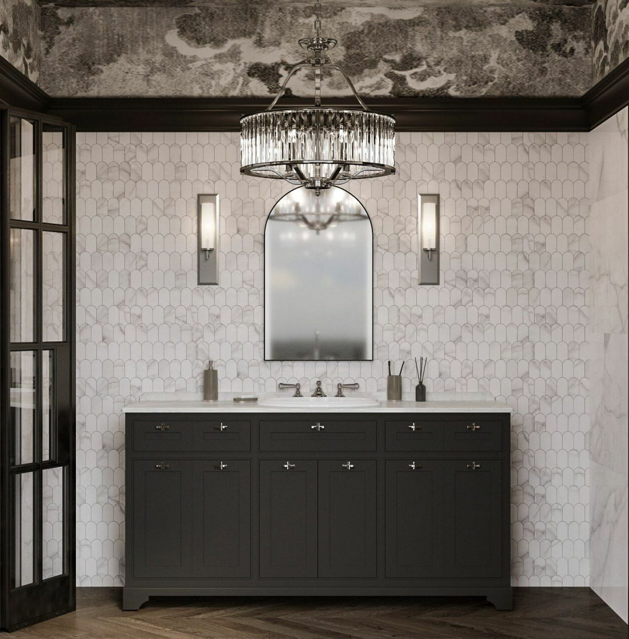 Мозаика Asti White серия Orro Stone