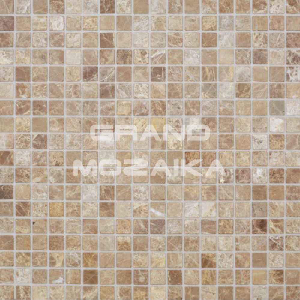 Мозаика Emperador Light Pol. 15X15x4 серия Orro Stone
