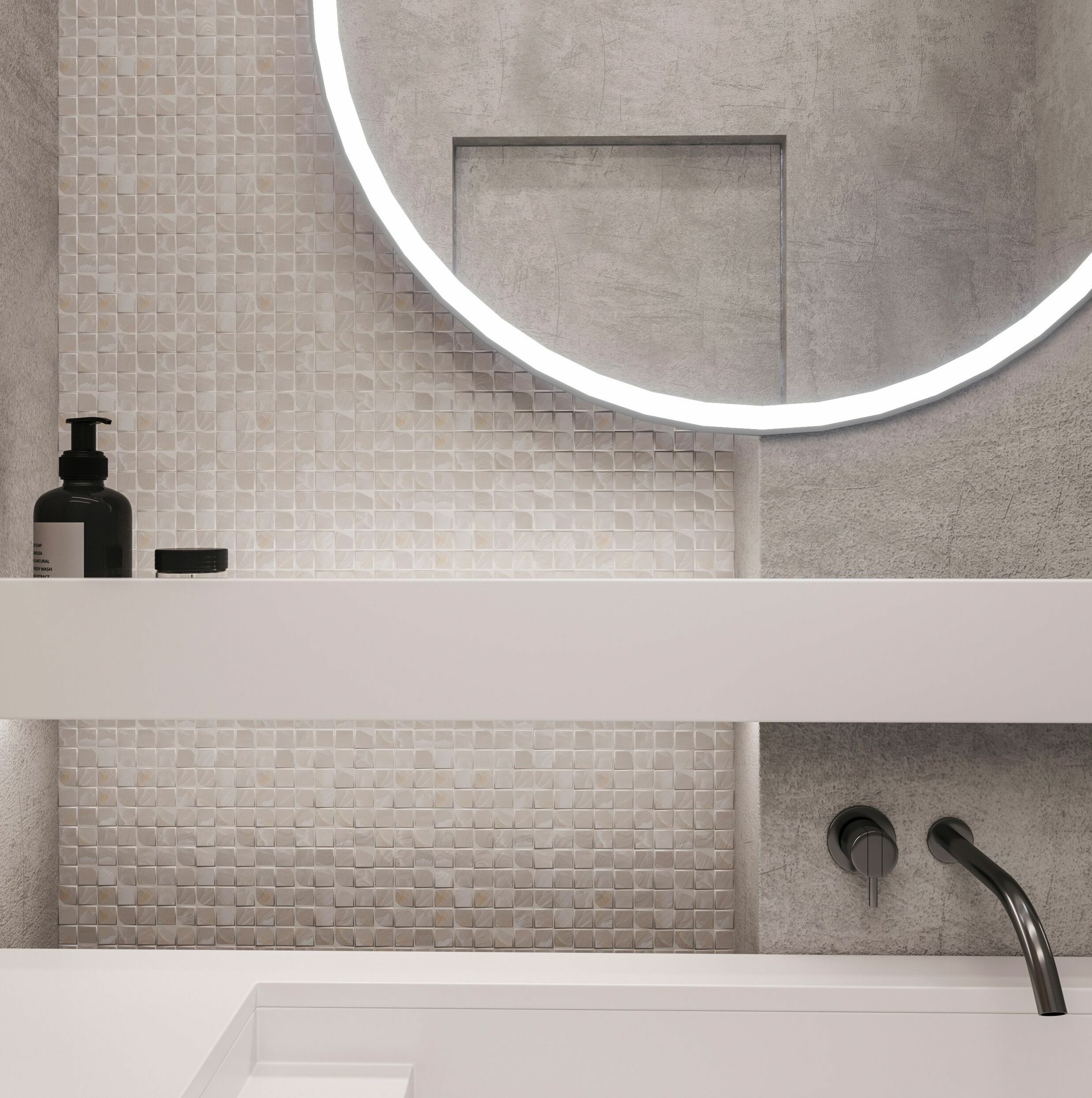 Мозаика Moon Shell серия Orro Glass