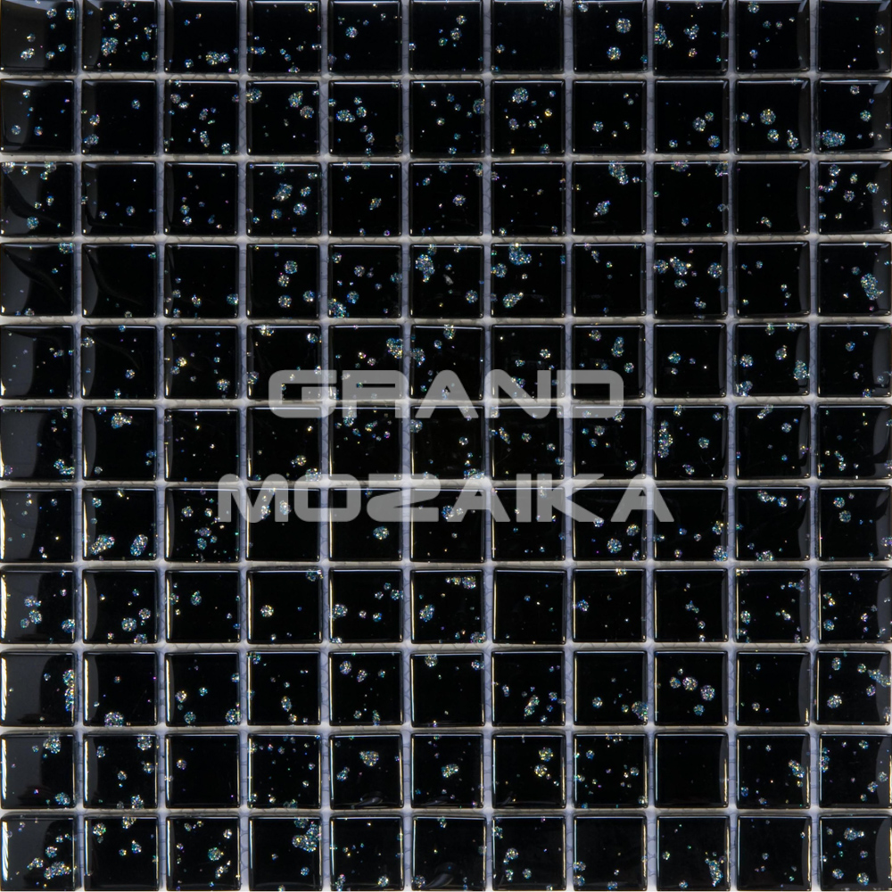 Мозаика Rio Black серия Orro Glass