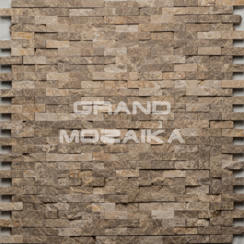 Мозаика Split Light Emperador серия Orro Stone