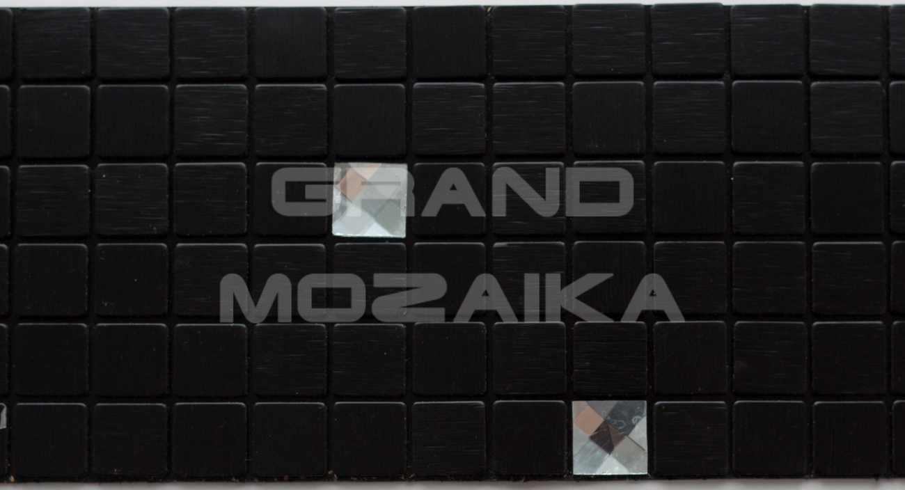 Мозаика Venera Black серия Orro Metal