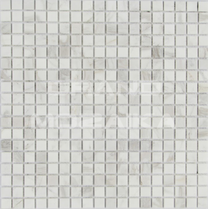 Мозаика Dolomiti blanco POL 15x15х4 серия Pietrine Slim