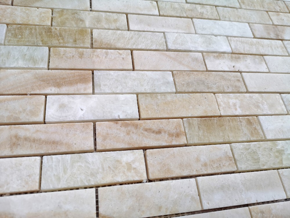 Мозаика Onice legno chiaro POL 23x73x7 серия Pietrine