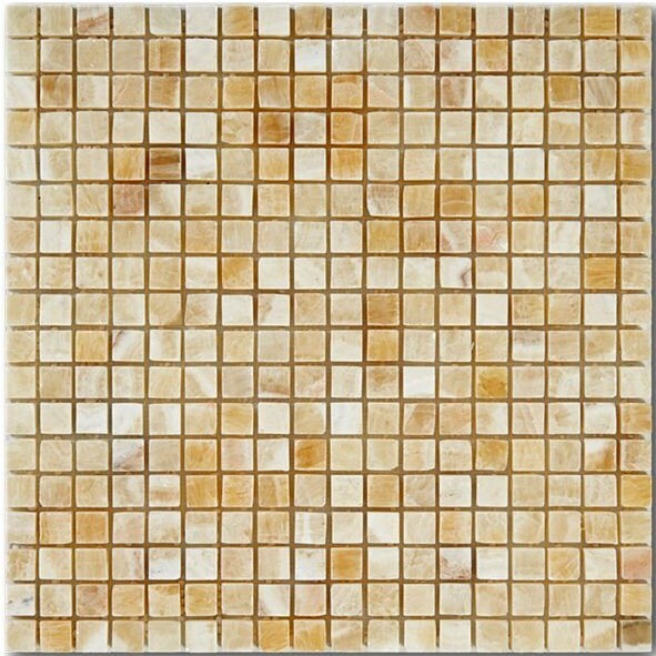 Мозаика Marble Mosaic Onix Miele серия Marble Mosaic