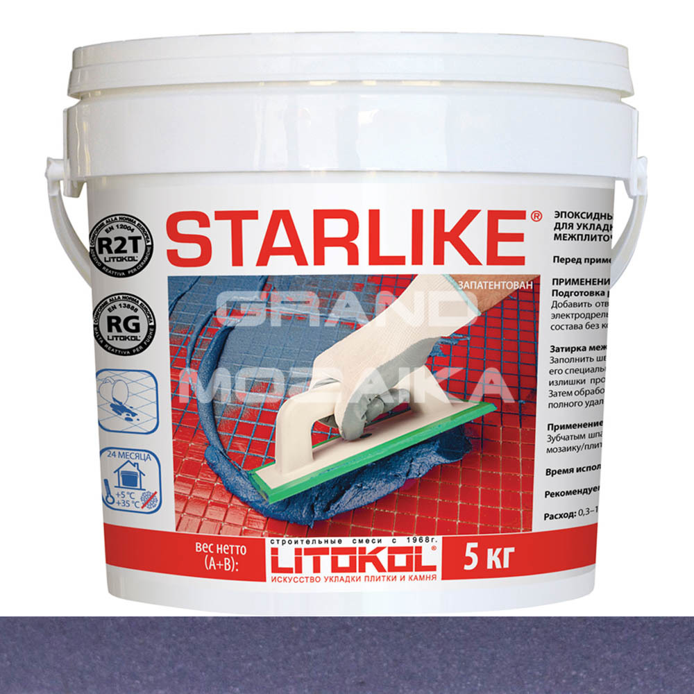 Затирка LITOCHROM S C.380 5 серия Starlike