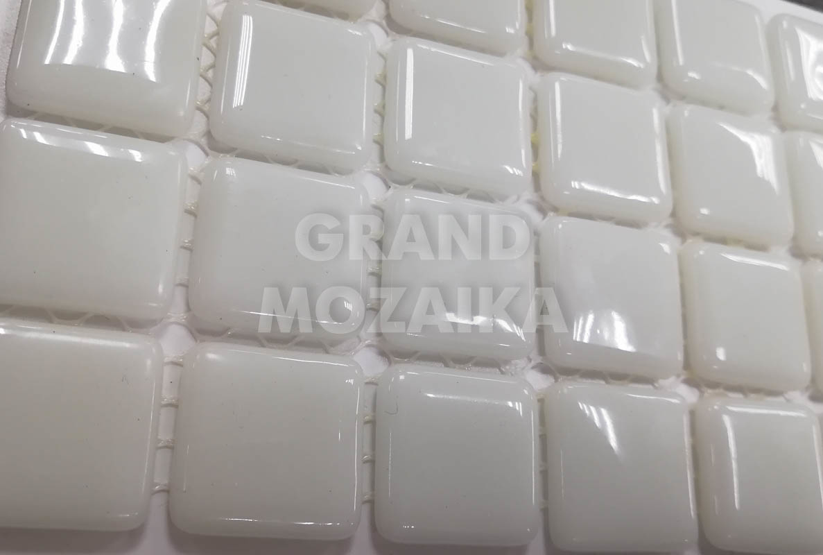 Мозаика Super White MK25105 серия Glass Mosaic