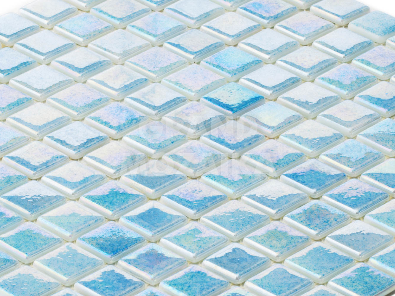 Мозаика Sky Blue PWPL25502 серия Glass Mosaic