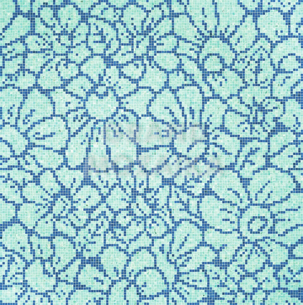 Панно Graphic Flowers Blue серия Decorations