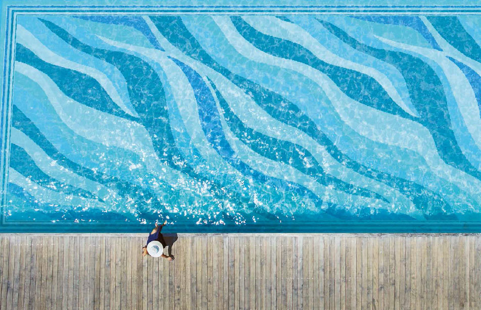 Панно Onde 20 Celeste C серия Decorations