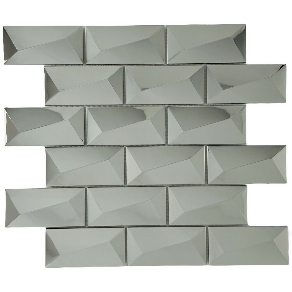Мозаика BRICK METAL серия Mosaic Stainless Steel