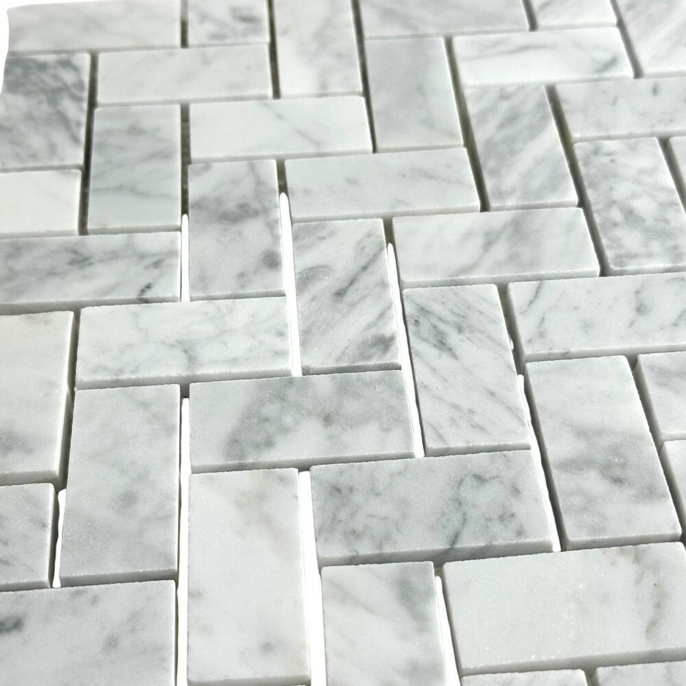 Мозаика CHEVRON CARRARA BIANCO серия Carpet Series