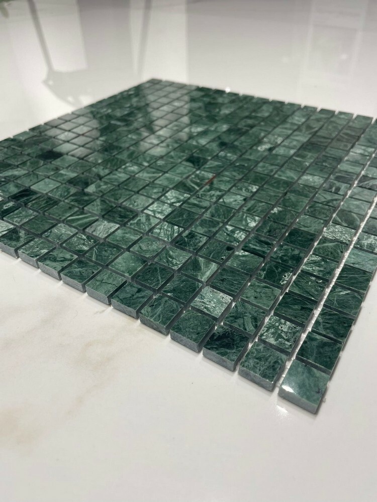 Мозаика INDIA GREEN POL 23x23 серия Marble Stone