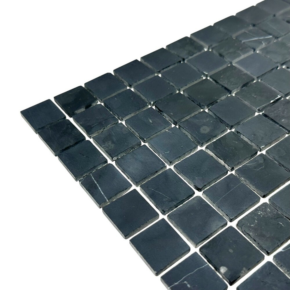Мозаика NERO MARQUINA MAT 23x23 серия Marble Stone