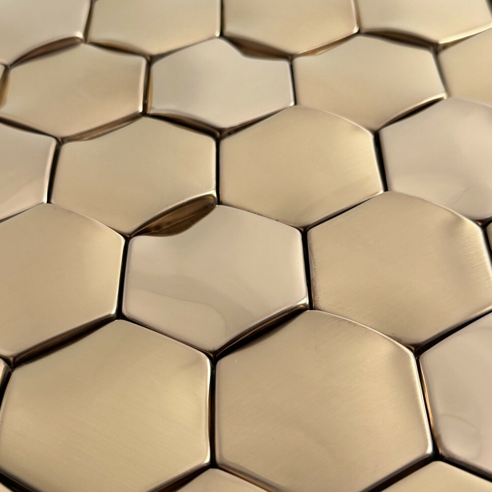 Мозаика ORIGINAL HEX COOPER серия Mosaic Stainless Steel