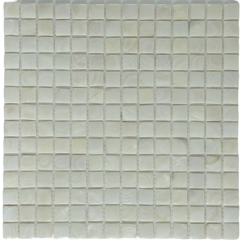 Мозаика CONVEX WHITE SHELL серия Shell-M