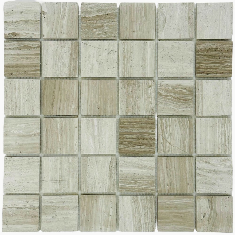 Мозаика WOOD GRAIN POL 48x48 серия Marble Stone