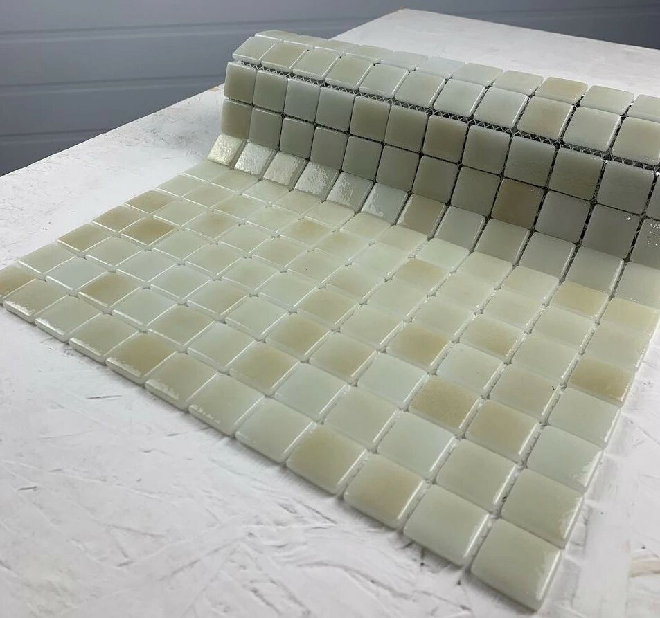 Мозаика Белый песок серия Pools-П